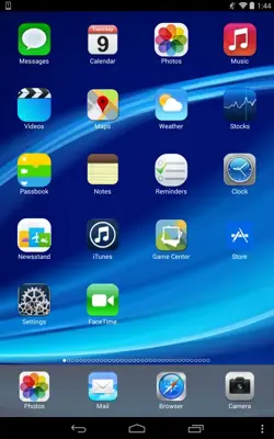 i6 Plus Launcher android App screenshot 0